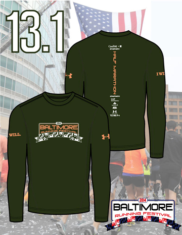 Baltimore Half Marathon Race Shirt