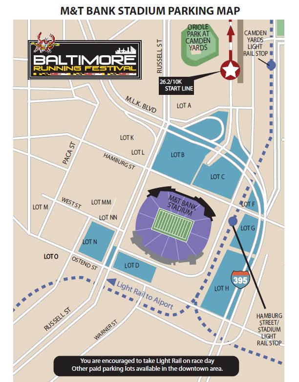 Baltimore Running Festival 2024 Map